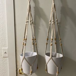 Brand new - Set of 2 Macrame Plant Hanger